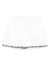Simonetta Logo-embroidered Shorts In White