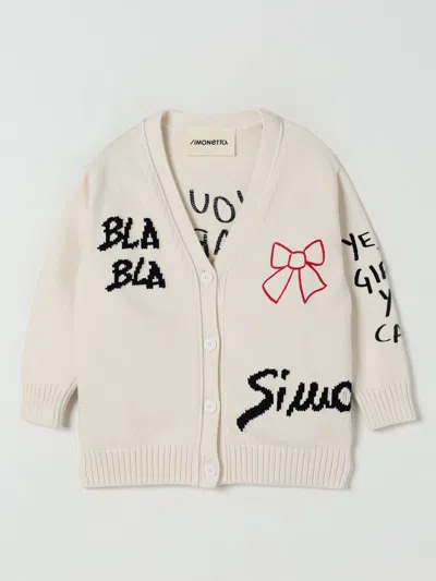 Simonetta Kids' Maglia  Bambino Colore Panna