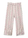 Simonetta Mini Viscose Trousers For Girls In Multi