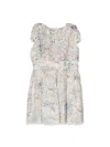 Simonetta Multicolour Viscose Dress In Multicolor