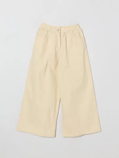 Simonetta Kids' パンツ  ボーイ カラー アイボリー In Neutral