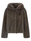 Simonetta Ravizza Barry Fur Brown In Brown
