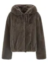 Simonetta Ravizza Barry Fur Brown In Brown