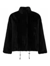 Simonetta Ravizza Bomber Jacket In Black