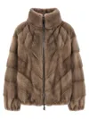 Simonetta Ravizza Boy Fur Gray In Brown