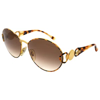 Pre-owned Simonetta Ravizza By Annabella Oversized Vintage Sunglasses Round Tortoise In Brown