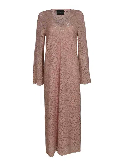 Simonetta Ravizza Dresses Pink In Nude & Neutrals