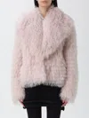 Simonetta Ravizza Reversible Fur Jacket In Pink