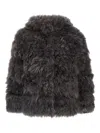 Simonetta Ravizza Flen Coat In Gray