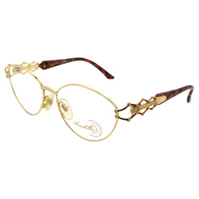 Pre-owned Simonetta Ravizza Jewelry Vintage Glasses Frame In Sand
