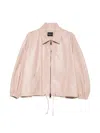 Simonetta Ravizza Linus Drawstring Jacket In Pink