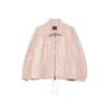 Simonetta Ravizza Linus Drawstring Jacket In Pink