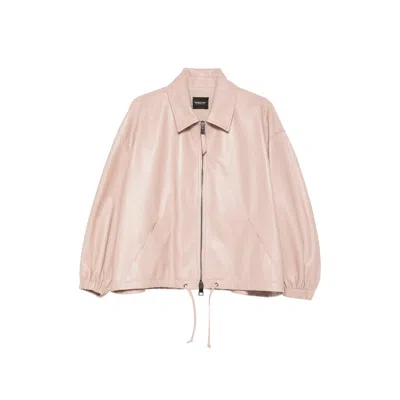 Simonetta Ravizza Linus Drawstring Jacket In Pink