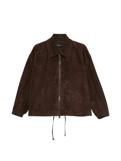 Simonetta Ravizza Linus Jacket In Brown