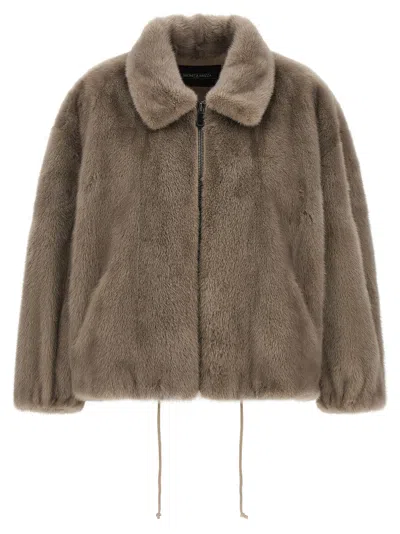 Simonetta Ravizza 'linus' Jacket In Brown
