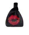 Simonetta Ravizza Logo Handbag In Black