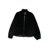 Simonetta Ravizza Zip-front Balloon-sleeves Jacket In Multi