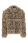 Simonetta Ravizza Paris Fur Beige In Brown