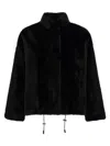 Simonetta Ravizza 'urra' Bomber Jacket In Black
