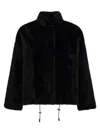Simonetta Ravizza Bomber Jacket In Black
