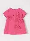 Simonetta Romper  Kids Color Fuchsia In Fuchsia