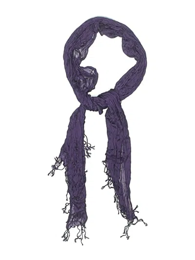 Pre-owned Simonetta Scarf In Purple