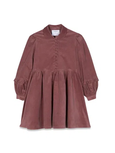 Simonetta Shirt Dress In Brown