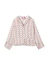 Simonetta Embroidered Button-down Shirt In Multicolour