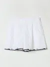 Simonetta Logo-embroidered Shorts
