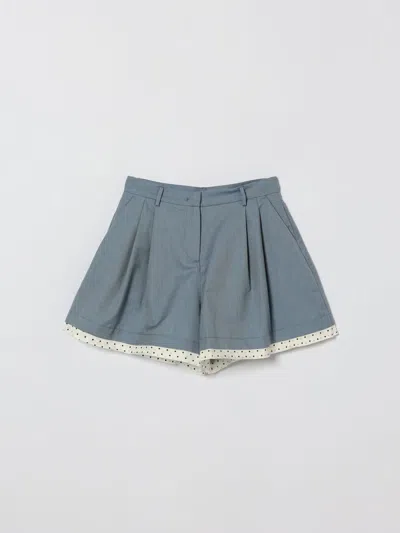 Simonetta Kids' ショートパンツ  ボーイ カラー ブルー In Blue