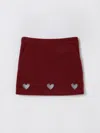 Simonetta Skirt  Kids Color Brown In Red