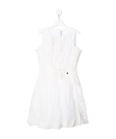 Simonetta Sleeveless Dress In White