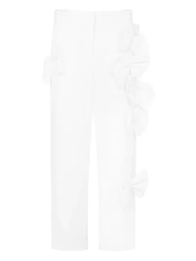 SIMONETTA STRAIGHT-LEG TROUSERS