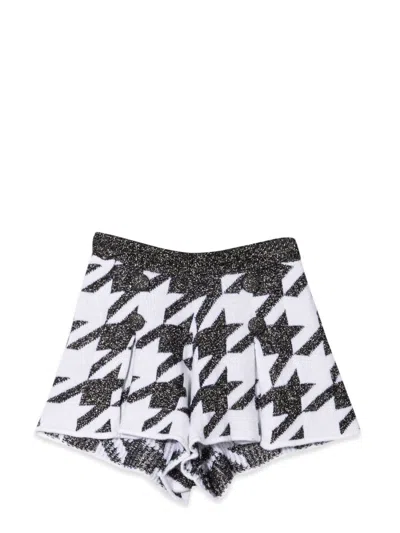 Simonetta Stylish Mini Shorts For Girls In Black