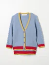 SIMONETTA SWEATER SIMONETTA KIDS COLOR GNAWED BLUE,G06991011