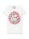 Simonetta T-shirt Logo In Ivory