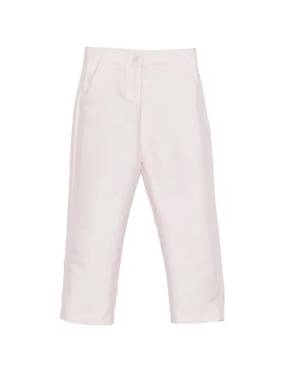 Simonetta Kids' Tailored Trousers In Neutral