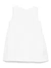 Simonetta Textured Dress In White