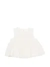 Simonetta Textured Top In White
