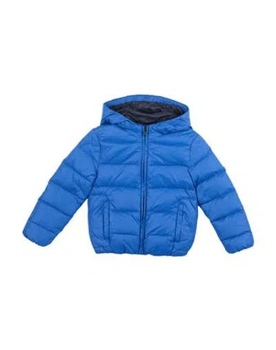 Simonetta Babies'  Toddler Boy Puffer Azure Size 4 Polyamide In Blue