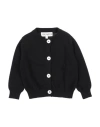 Simonetta Toddler Girl Cardigan Black Size 5 Wool, Cashmere In Black