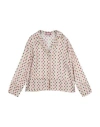 Simonetta Toddler Girl Shirt Ivory Size 4 Viscose In White