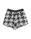 Simonetta Babies'  Toddler Girl Shorts & Bermuda Shorts Black Size 5 Acetate, Polyester, Polyamide, Virgin Wo