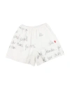 Simonetta Toddler Girl Shorts & Bermuda Shorts White Size 4 Cotton In White