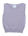 Simonetta Toddler Girl Sweater Lilac Size 4 Cotton, Cashmere In Purple