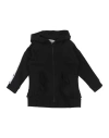 Simonetta Toddler Girl Sweatshirt Black Size 5 Cotton, Elastane In Black