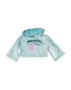 Simonetta X Chantecler Toddler Girl Sweatshirt Light Green Size 4 Polyester, Elastane, Cotton In Green