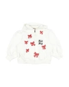 Simonetta Toddler Girl Sweatshirt Off White Size 4 Cotton, Elastane In White