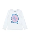 Simonetta Toddler Girl T-shirt White Size 4 Cotton In White