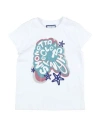 SIMONETTA SIMONETTA TODDLER GIRL T-SHIRT WHITE SIZE 5 COTTON